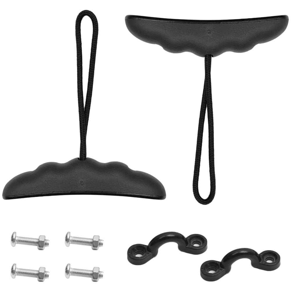 2 Pcs Kayak Pull T-Handle for Kayak Canoes Boat Carry Handle Pull Kit with Cord 