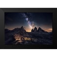 thumbnail image 2 of F. Turienzo, Carlos 18x13 Black Modern Framed Museum Art Print Titled - Rising Over Tre Cime, 2 of 5