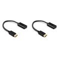 thumbnail image 1 of Peggybuy 4K 1080P DisplayPort To -Compatible Adapter Converter for PC TV (A), 1 of 5