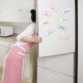 thumbnail image 3 of Removable Labels Self-adhesive Colored Labels Stickers Oil Water Tear Resistant Rectangular Stickers for Food Containers Classroom Storage, 3 of 7
