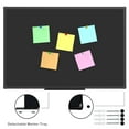 thumbnail image 5 of (6 pack) JILoffice Black Framed Chalkboard 24" x 36" Magnetic Black Board 3'x2' Large Chalk Board for Kids, 5 of 7