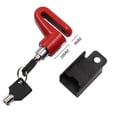 thumbnail image 3 of Bicicleta Protección Antirrobo Bloqueo De Motocicleta Seguridad Antirrobo Rueda De Bicicleta Bloqueo De Freno De Disco Para Scooter Mtb Ciclismo Al Aire Libre Guardurnaity OD008599-00, 3 of 7