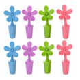 thumbnail image 1 of 8 tapones de vino con forma de flor, tapones de silicona para botellas de vino selladas, 1 of 5