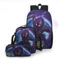 thumbnail image 1 of Game Backpack 17 Inch Beautiful Leisure Travel Backpack 3 Piece Set, Large Capacity Backpack Breathable Portable LightXICEN, 1 of 4