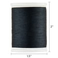 thumbnail image 4 of Hello Hobby Charcoal Black 100% Polyester All Purpose Thread, 300 Yards, 4 of 5