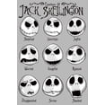 thumbnail image 2 of Junior's The Nightmare Before Christmas Emotional Jack Graphic Tee Athletic Heather 2X Large, 2 of 3