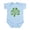 Sky Blue, variant on CafePress - My First St. Patrick's Day Infant Bodysuit - Baby Light Bodysuit, Size Newborn - 24 Months