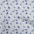 thumbnail image 1 of oneOone Silk Tabby Light Gray Fabric Autumn Fabric For Sewing Printed Craft Fabric By The Yard 42 Inch Wide, 1 of 4