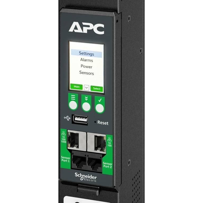 APC NetShelter Rack PDU Advanced, Switched Metered Outlet, 1Phase