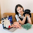 thumbnail image 5 of Plush Spider Stuffed Animal Toy, Soft 10 inch Kawaii Halloween Plush Spider Stuffed Toys Decorations Cuddle Gift for Boys Girls and Adults (White), 5 of 8