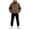 Brown, variant on Boys Girls Sherpa Fleece Jacket Full-Zip Fuzzy Fleece Sweatshirt Kid Toddler Windproof Coat Soft Winter Jacket Thick Raincoat