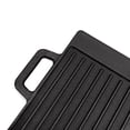 thumbnail image 7 of Expert Grill Deluxe Cast Iron Reversible Grill Griddle Plate, Black,Hand Wash, 7 of 7