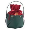 thumbnail image 2 of Hwkond Christmas Bags of Candy Christmas Bags Leather Tote Bucket Christmas Eve Velvet Gift Bags Christmas Fruit Candy Cloth Velvet Bags Up to 70% Off, 2 of 2