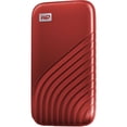 thumbnail image 5 of Unidad de estado sólido externa portátil Western Digital My Passport SSD de 2 TB, roja, resistente y ultrarrápida, protección con contraseña con cifrado de hardware - WDBAGF0020BRD-WESN, 5 of 5