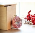 thumbnail image 3 of Set of 4 Glittery Reflector Ball Ornament, 3 of 3