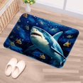 thumbnail image 5 of Shark Non-Slip Polyester Office Rugs: Machine Washable Game Mat and Door Carpet, 5 of 6