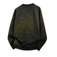 thumbnail image 2 of VSSSJ Sweatshirt for Men Fashion Tie-Dye Printed Crewneck Baggy Sweatshirt Loose Long Sleeve Casual Oversized Pullover Sweatshirts Black XL, 2 of 9