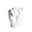 White, variant on White Ceramic Hand Decor Multi-Purpose Vase Pen and Toothbrush Holder Storage Organizer Decorative Figurine for Home Shelf Desk