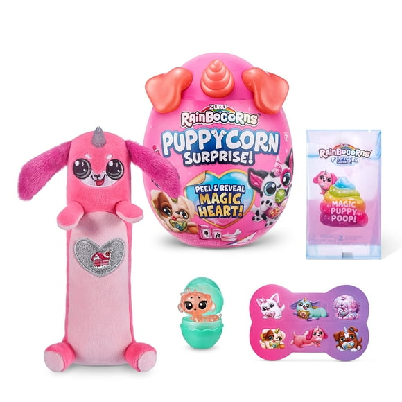 Peluche de peluche Rainbocorns Puppycorn Series 2