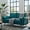 Teal, variant on Modway Revive Upholstered Fabric Loveseat in Teal