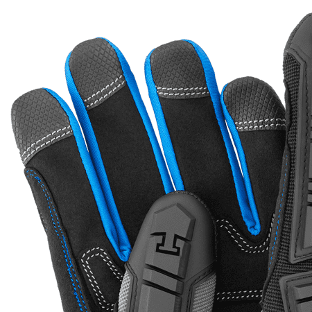 HART Pro Impact Work Gloves, 5-Finger Touchscreen Capable, Extra-Large