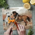 thumbnail image 3 of CounterArt Wild Horses Tempered Glass Cutting Board 10" by 8", 3 of 7