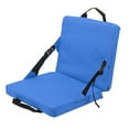 thumbnail image 1 of Chaise Pliante Extérieure, Grand Coussin de Chaise de Stade, Coussin Pliable Extérieur avec Poche de Rangement Dossier Coussin en Éponge Douce pour Stade, Plage, Sortie, Pêche, Randonnée, 1 of 7