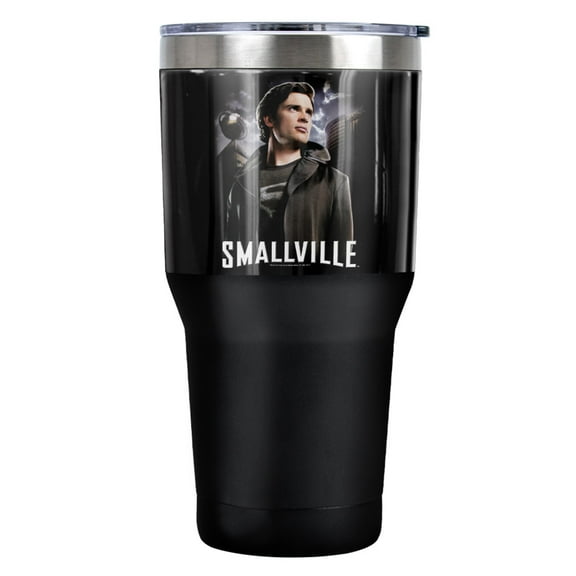 Smallville Out of The Shadows Stainless Steel Tumbler 30 oz Coffee Travel Cup, Vacuum Insulated & Double Wall with Leakproof Sliding Lid