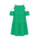 thumbnail image 5 of Vestido de sol para mujer Vestido con paneles de encaje y hombros descubiertos Vestido midi de línea A Vestido de mujer Pompotops ghjkhdj4744, 5 of 5