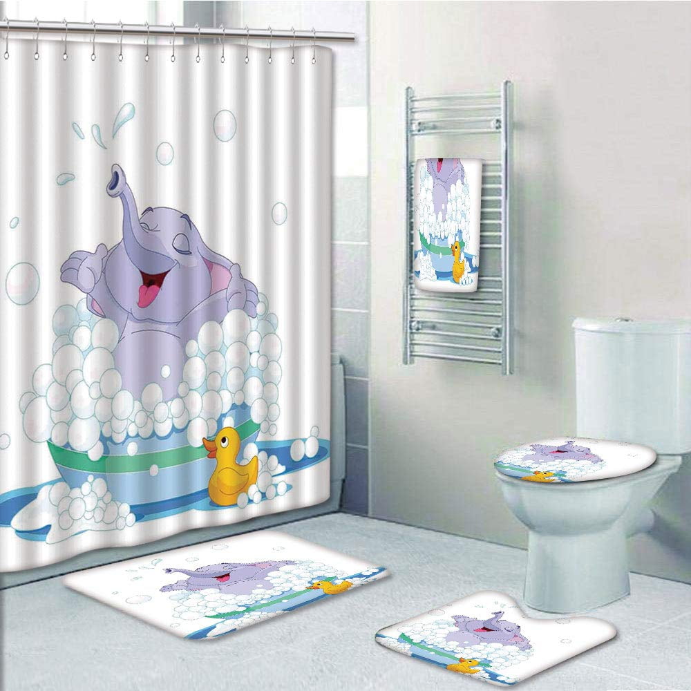 bubble shower curtain