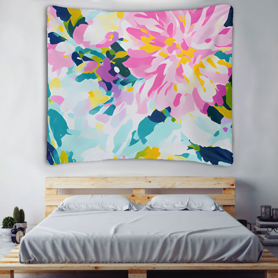 SODAKH Plant Floral Tapestry High Quality Tapestries for Home,Bedroom, Workplace,Dormitory or Apartment Wall Hanging for Home Decor Enthusiast,Students,Art Lovers and Clerk ,4 Sizes