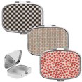 thumbnail image 2 of MasteelfCA 3Pcs Metal Pills Case 2 Compartments Pills Box Portable Pills Organizer Medicine Storage Box, 2 of 7