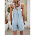 thumbnail image 4 of Solid Color Short Overalls XL, 4 of 7