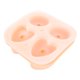 thumbnail image 2 of Bandeja de hielo de silicona Molde grande para cubitos de hielo Bandeja para cubitos de hielo para congelador Bandeja para hielo con forma de corazón de rosa, 2 of 5