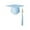 Sky Blue, variant on AWZXDE Unisex Adjustable Graduation Cap with Tassel and Square Top in Pure Color for Adult Academic Fashion and formal Occasion Purple,One Size
