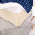 thumbnail image 3 of Pleated Bed Skirt Classic Tailored Styling Dust Ruffled Hotel, 3 of 8