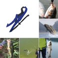 thumbnail image 1 of Fish Controller 6 pulgadas Lip Grip Holder Abrazadera Pesca Pinza Herramientas Azul JShteea Para Estrenar, 1 of 8