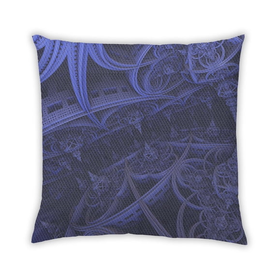 Ahgly Company Outdoor Square Contemporary Throw Pillow, 18 inch by 18 inch