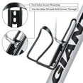 thumbnail image 4 of Bike Water Bottle Holder with Bottle Bike Water Bottle Holder Carrier Bicycle Drink Container Cage Bracket 2 Pack Bike Bottle Holder with Water Bottle Water Bottle for Bike with Holder, 4 of 4