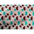 thumbnail image 4 of oneOone Cotton Cambric Fabric Circle Geometric Â Printed Craft Fabric BTY 56 Inch Wide, 4 of 4