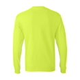 thumbnail image 3 of Hanes - Authentic Long Sleeve T-Shirt - 5586 - Safety Green - Size: 3XL, 3 of 3