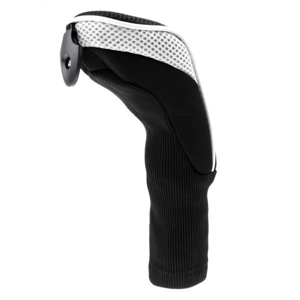 3x Golf Club Hybrid UT Reemplazo de cubierta de la cabeza para cubierta protectora de la cabeza de hierro con etiqueta de número intercambiable, Sunnimix Fundas para cabezas de palos de golf