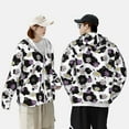 thumbnail image 5 of Picia Daisies Flowers Women's Men's UPF 50+ Sun Protection Hoodie Shirt Long Sleeve SPF Fishing Outdoor UV Hiking Lightweight Shirts-, 5 of 9