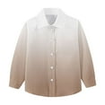 thumbnail image 7 of Jamicy Soft Shirts for Boys Long Sleeve Button Down Casual Dress Shirt for Kids Fashion Cute Gradient Print Long Sleeves Casual School Uniform Top Shirt, 7 of 7
