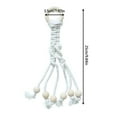 thumbnail image 2 of Natural Wood Rope Banana Hanger and Fruit Vegetable Storage Organizer Wall Mounted Kitchen Hooks for Efficient Space Saving, 2 of 6