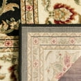 thumbnail image 5 of SAFAVIEH Lyndhurst Victoria Traditional Floral Runner Rug, Black/Ivory, 2'3" x 14', 5 of 6