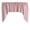 Blush, variant on Cross-Stitch Diamond Pattern Pintuck Taffeta Swag Valance Curtain Window Treatment Kitchen Home Décor 72" Wide / 36" Tall