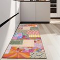 thumbnail image 4 of Pioneer Flower Floral Print Pattern Kitchen Rug Mat,Kitchen Runner Rugs Non Skid Washable,Decorative Kitchen Floor Mats for Kitchen,Sink,Laundry,17"X47", 4 of 5