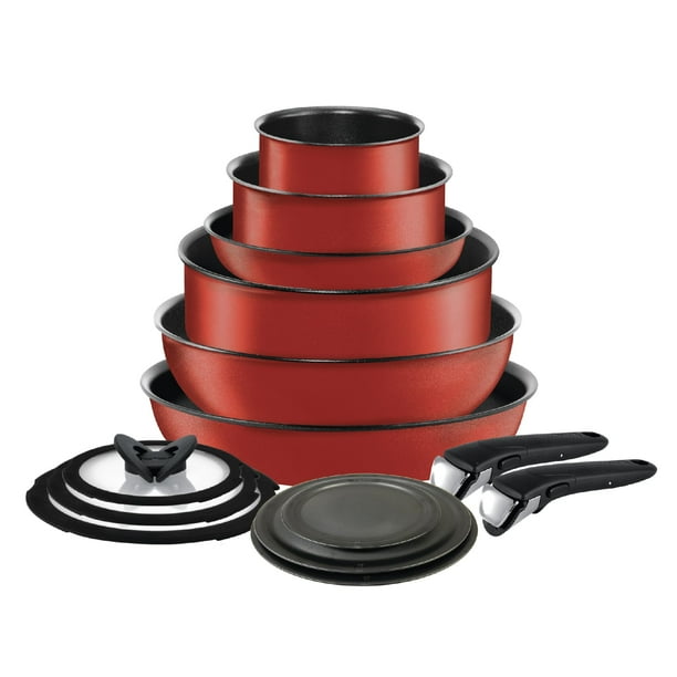 Set de utensilios de cocina T-fal Ingenio antiadherentes 14 piezas Para inducción T-fal NA