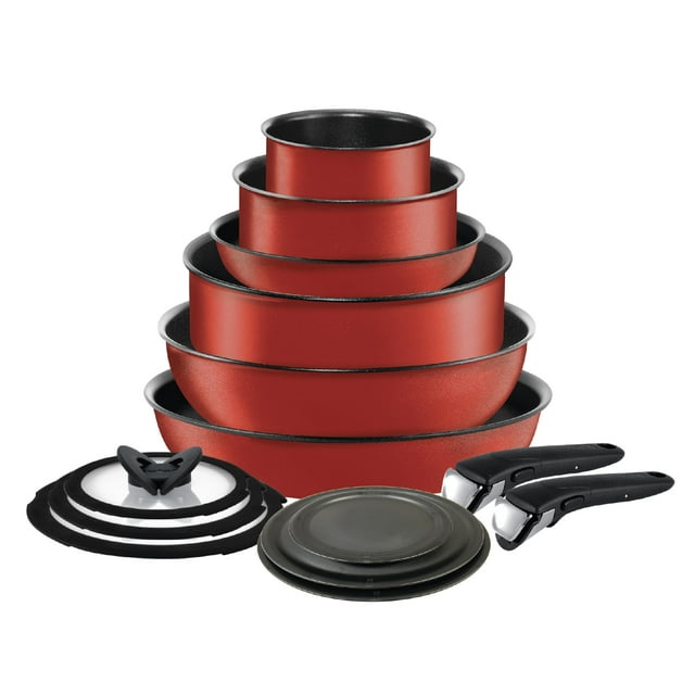 Set de utensilios de cocina T-fal Ingenio antiadherentes 14 piezas Para inducción T-fal NA